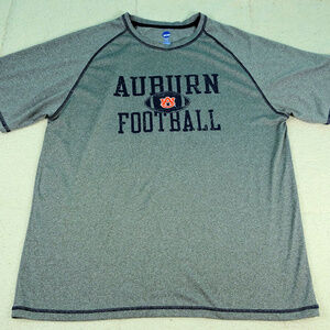 NCAA Auburn Football Athletic Gray Shirt X-Large